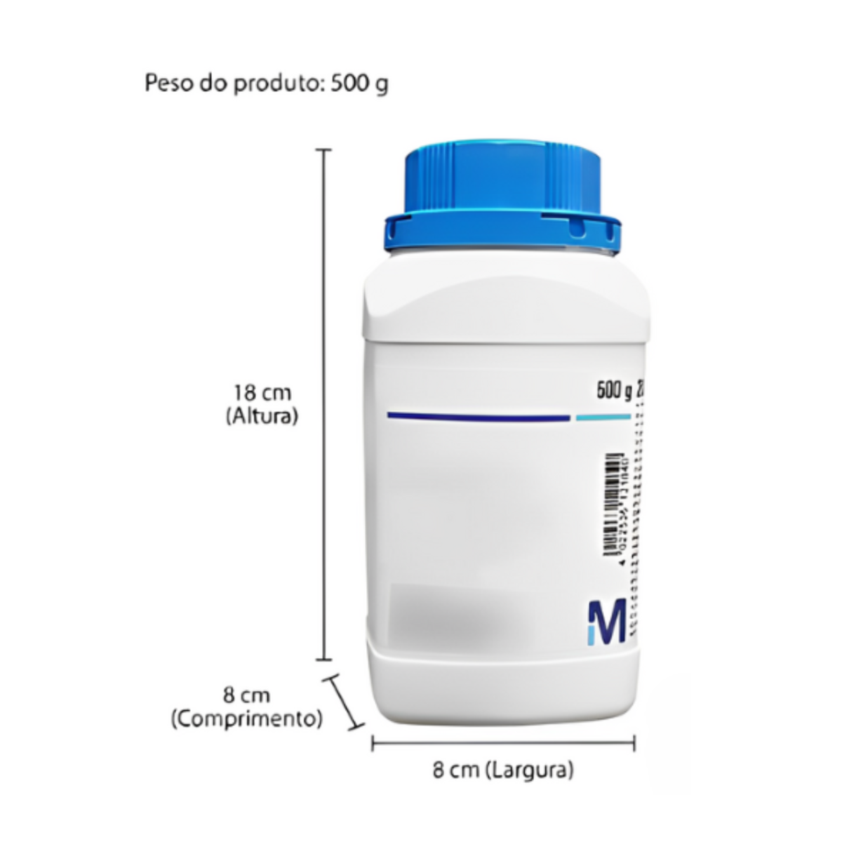 agua peptonada tamponada p/ microbiologia 107228 500g agua peptonada tamponada p/ microbiologia 107228 500g